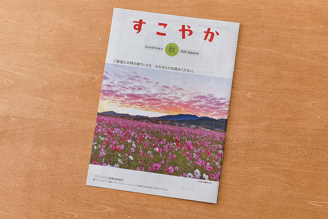 【法研】『すこやか』2025年秋号「旬の食材で腸活！簡単おかずレシピ」コーナー担当のイメージ